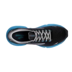BROOKS Men's Ghost 15 Running Shoe- Black/Blackened Pearl/Blue- Regular (D) -Patagonia Shop 110393 056 O Ghost 15