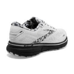 BROOKS Men's Ghost 15 Running Shoe- White/Ebony/Oyster 8 BROOKS Men's Ghost 15 Running Shoe- White/Ebony/Oyster -Patagonia Shop 110393 149 H Ghost 15