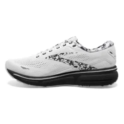 BROOKS Men's Ghost 15 Running Shoe- White/Ebony/Oyster 9 BROOKS Men's Ghost 15 Running Shoe- White/Ebony/Oyster -Patagonia Shop 110393 149 M Ghost 15