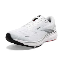 BROOKS Men's Ghost 15 Running Shoe- White/Black/Flame 9 BROOKS Men's Ghost 15 Running Shoe- White/Black/Flame -Patagonia Shop 110393 184 Z Ghost 15