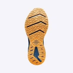 BROOKS Men's Levitate 6 Running Shoe- Classic Blue/Orange - Regular (D) -Patagonia Shop 110395 405 s levitate 6 mens neutral springy running shoe 1