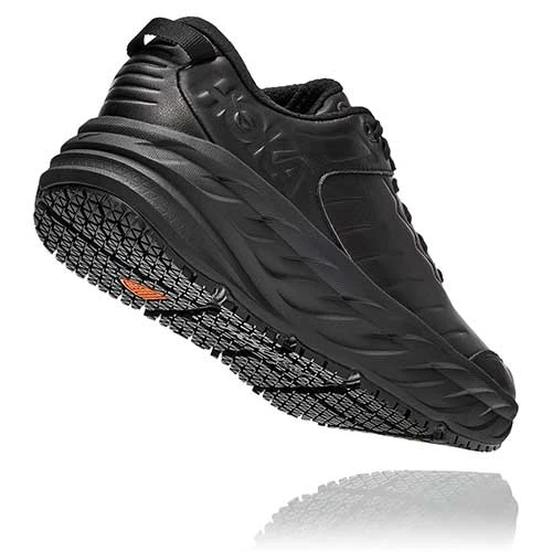 Hoka Men's Bondi SR Wide - Black/Black- Wide(2E) 4 Hoka Men's Bondi SR Wide - Black/Black- Wide(2E) - Image 4