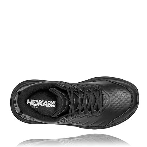 Hoka Men's Bondi SR Wide - Black/Black- Wide(2E) 5 Hoka Men's Bondi SR Wide - Black/Black- Wide(2E) - Image 5