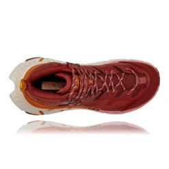 Hoka Women's TenNine Hike GoreTEXHiking Shoes - Cherry Mahogany/Strawberry Ice - Regular (B) -Patagonia Shop 1113511 CMSI 5