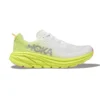 Hoka Women's Rincon 3 Running Shoe - White/Citrus Glow - Regular (B)