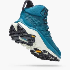 Hoka Women's Kaha 2 GTX Hiking Boot - Blue Coral/Blue Graphite - Regular (B) -Patagonia Shop 1123156 BCBGR 3 1