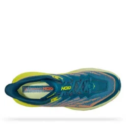 Hoka Men's Speedgoat 5 Trail Shoes - Blue Coral/Evening Primrose - Regular (D) -Patagonia Shop 1123157 BCEP 5