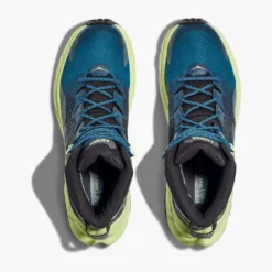 Hoka Men's Trail Code GTX Hiking Boot- Blue Graphite/Blue Coral -Patagonia Shop 1123165 BGBCR 2