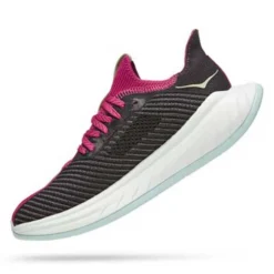 Hoka Women's Carbon X 3 Running Shoe- Festival Fuchsia/Black- Regular (B) -Patagonia Shop 1123193 FFBL 4