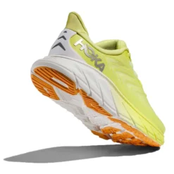 Hoka Women's Arahi 6 Running Shoe - Citrus Glow/White - Regular (B) -Patagonia Shop 1123195 CGWHT 4