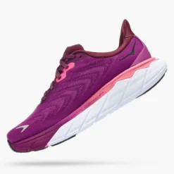 Hoka Women's Arahi 6 Running Shoe - Grape Wine/Beautyberry- Regular (B) -Patagonia Shop 1123195 GWBY 4