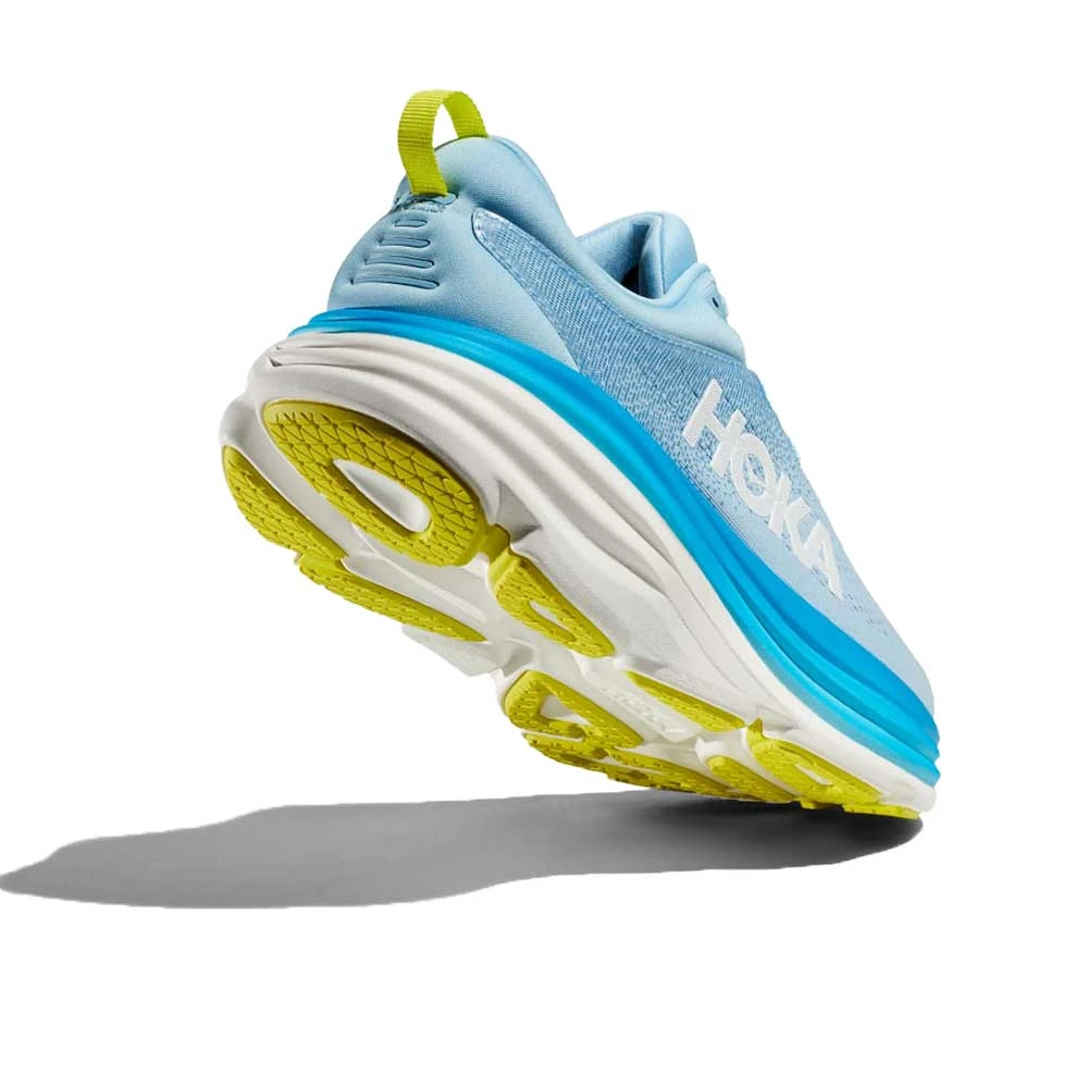 Hoka Men's Bondi 8 Running Shoe - Airy Blue/Diva Blue - Wide (2E) 4 Hoka Men's Bondi 8 Running Shoe - Airy Blue/Diva Blue - Wide (2E) - Image 4