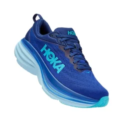 Hoka Men's Bondi 8 Running Shoe - Bellwether Blue/Bluing - Regular (D) -Patagonia Shop 1123202 BBBG 1