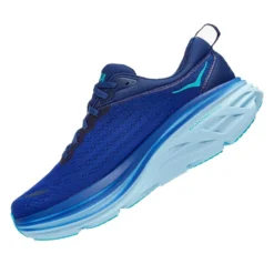 Hoka Men's Bondi 8 Running Shoe - Bellwether Blue/Bluing - Regular (D) -Patagonia Shop 1123202 BBBG 4