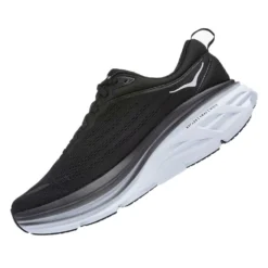 Hoka Men's Bondi 8 Running Shoe- Black/White- Wide (2E) -Patagonia Shop 1123202 BWHT 4 e0af771e e379 4e83 a148 693a0b3f4e7c