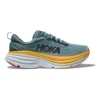 Hoka Men's Bondi 8 Running Shoes- Goblin Blue/Mountain Spring- Wide (2E)