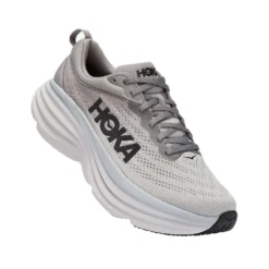 Hoka Men's Bondi 8 Running Shoe- Sharkskin/Harbor Mist- Wide (2E) -Patagonia Shop 1123202 SHMS 1 e62aab5b 37c5 47fd baa4 1ab4c3a3e59c