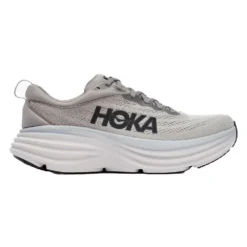 Hoka Men's Bondi 8 - Sharkskin/Harbor Mist - Extra Wide (4E)