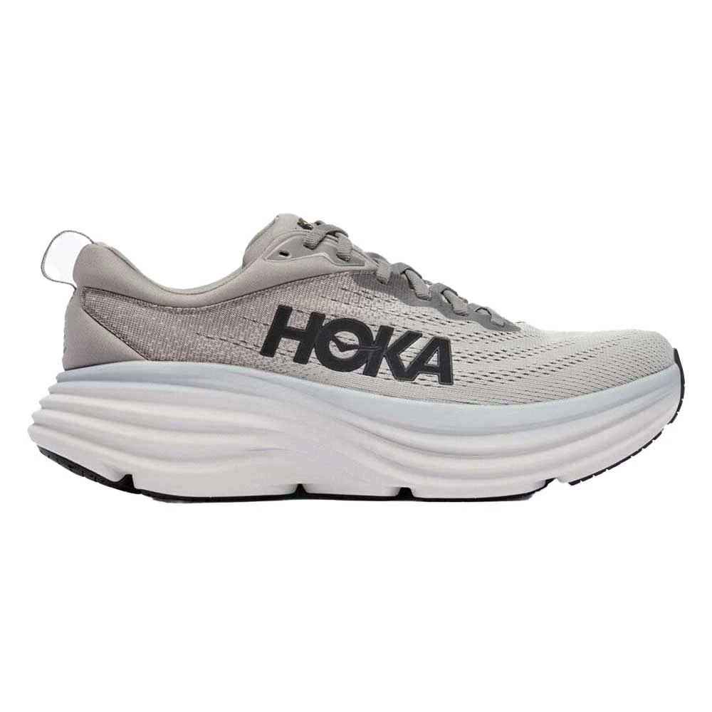 Hoka Men's Bondi 8 - Sharkskin/Harbor Mist - Extra Wide (4E) 1 Hoka Men's Bondi 8 - Sharkskin/Harbor Mist - Extra Wide (4E)