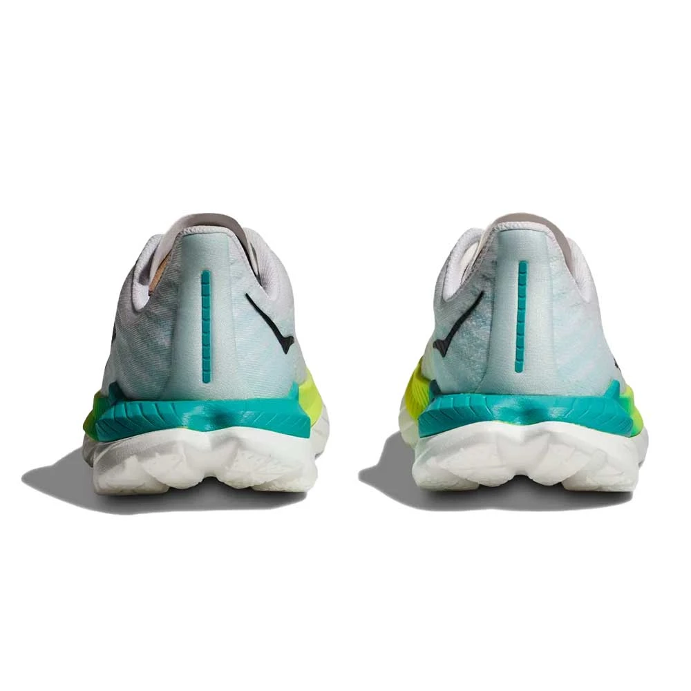 Hoka Men's Mach 5 Running Shoe - White/Blue Glass - Regular (D) 5 Hoka Men's Mach 5 Running Shoe - White/Blue Glass - Regular (D) - Image 5