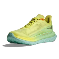 Hoka Women's Mach 5 Running Shoe - Citrus Glow/Lime Glow - Regular (B) -Patagonia Shop 1127894 CGLG 3
