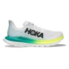 Hoka Women's Mach 5 Running Shoe - White/Blue Glass - Regular (B)