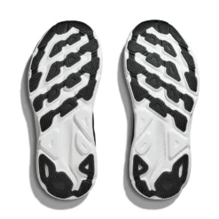 Hoka Men's Clifton 9 Running Shoe - Black/White -Patagonia Shop 1127895 BWHT 7