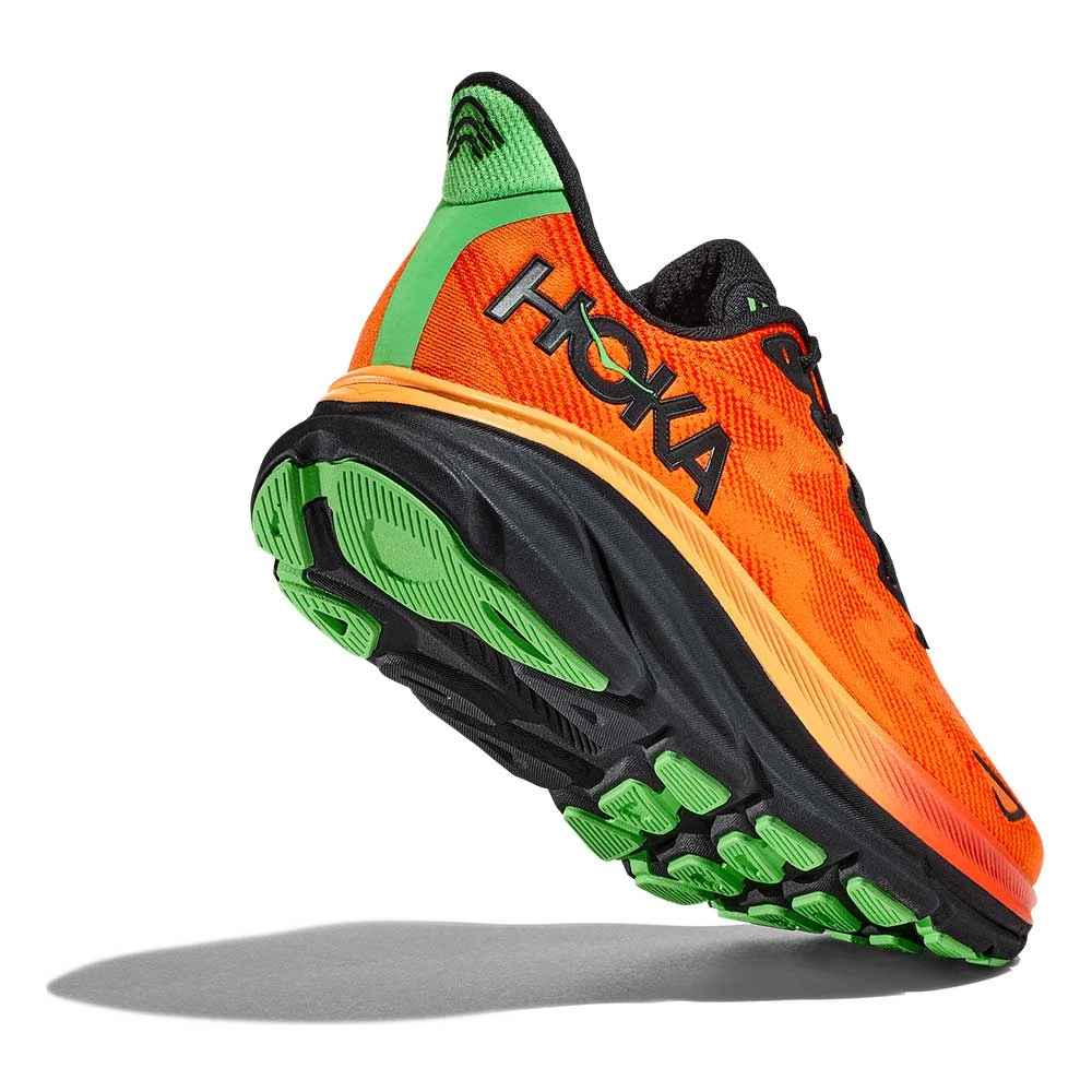 Hoka Men's Clifton 9 Running Shoe- Flame/Vibrant Orange - Regular (D) 6 Hoka Men's Clifton 9 Running Shoe- Flame/Vibrant Orange - Regular (D) - Image 6