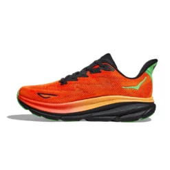 Hoka Men's Clifton 9 Running Shoe- Flame/Vibrant Orange - Regular (D) 9 Hoka Men's Clifton 9 Running Shoe- Flame/Vibrant Orange - Regular (D) -Patagonia Shop 1127895 FVOR 8
