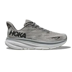 Hoka Men's Clifton 9 Running Shoe - Harbor Mist/Black - Wide (2E)