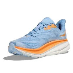 Hoka Women's Clifton 9 Running Shoe - Airy Blue/Ice Water - Wide (D) -Patagonia Shop 1127896 ABIW 3