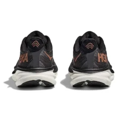 Hoka Women's Clifton 9 Running Shoe - Black/Copper - Wide (D) -Patagonia Shop 1127896 BCPPR 5