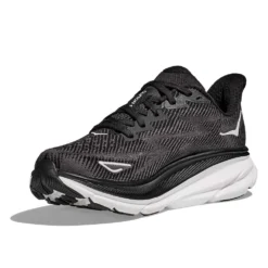 Hoka Women's Clifton 9 Running Shoe - Black/White - Wide (D) -Patagonia Shop 1127896 BWHT 3 b1dd4db4 44e7 4f29 8dc3 2780a2407c7a
