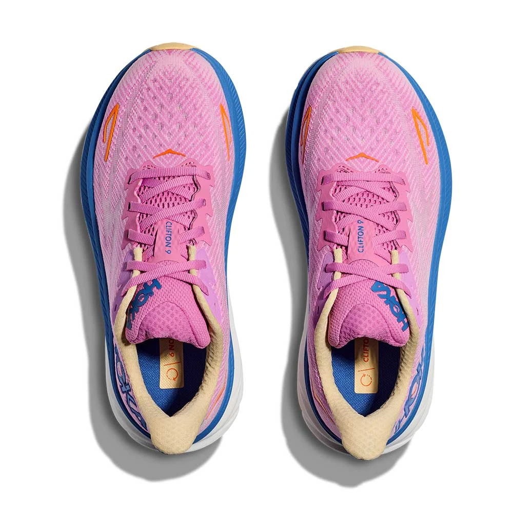 Hoka Women's Clifton 9 Running Shoe - Cyclamen/Sweet Lilac - Wide (D) 6 Hoka Women's Clifton 9 Running Shoe - Cyclamen/Sweet Lilac - Wide (D) - Image 6
