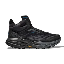 Hoka Men's Speedgoat 5 Mid GTX Running Shoe - Black/Black