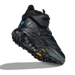 Hoka Men's Speedgoat 5 Mid GTX Running Shoe - Black/Black -Patagonia Shop 1127918 BBLC 4