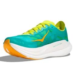 Hoka Unisex Rocket X 2 Running Shoe - Ceramic/Evening Primrose - Regular (D) -Patagonia Shop 1127927 CEPR 3