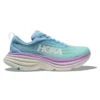 Hoka Women's Bondi 8 Running Shoe - Airy Blue/Sunlit Ocean - Wide (D)