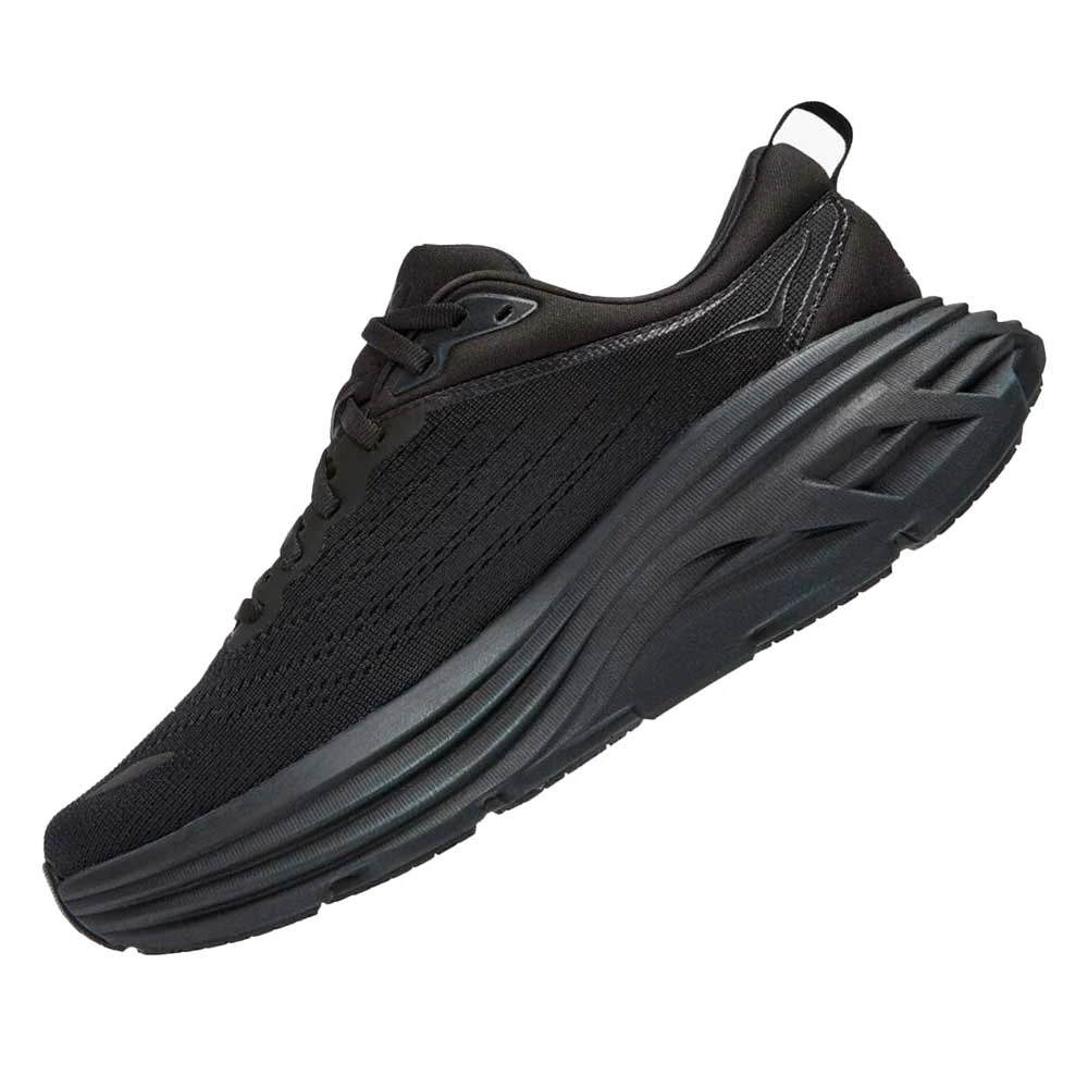 Hoka Men's Bondi 8 Running Shoe - Black/Black - Regular (D) 5 Hoka Men's Bondi 8 Running Shoe - Black/Black - Regular (D) - Image 5