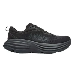 Hoka Men's Bondi 8 Running Shoe - Black/Black - Extra Wide (4E)