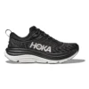 Hoka Men's Gaviota 5 Running Shoe - Black/White - Wide (2E)