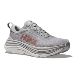 Hoka Women's Gaviota 5 Running Shoe - Harbor Mist/Rose Gold - Regular (B)