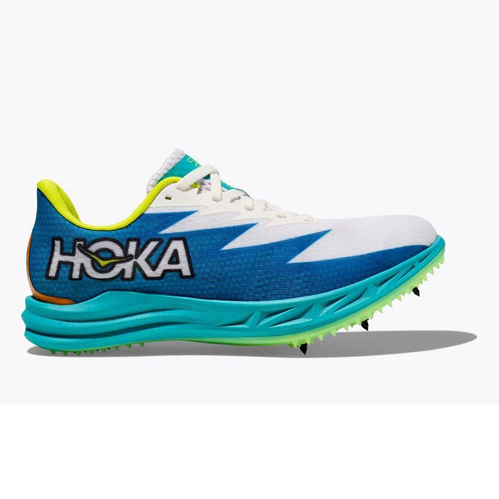 Hoka Unisex Crescendo MD Track Spike - Ceramic/Diva Blue - Regular (D) 1 Hoka Unisex Crescendo MD Track Spike - Ceramic/Diva Blue - Regular (D)