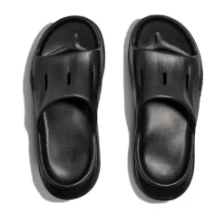 Hoka Unisex Ora Recovery Slide 3 - Black/Black -Patagonia Shop 1135061 BBLC 2