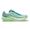 Hoka Men's Mach X Running Shoe - Ocean Mist/Lime Glow - Regular (D)