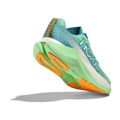 Hoka Men's Mach X Running Shoe - Ocean Mist/Lime Glow - Regular (D) 7 Hoka Men's Mach X Running Shoe - Ocean Mist/Lime Glow - Regular (D) -Patagonia Shop 1141450 OMLG 4
