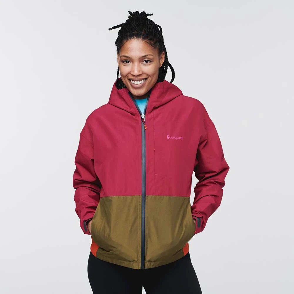 Cotopaxi Women's Cielo Rain Jacket - Raspberry 3 Cotopaxi Women's Cielo Rain Jacket - Raspberry - Image 3