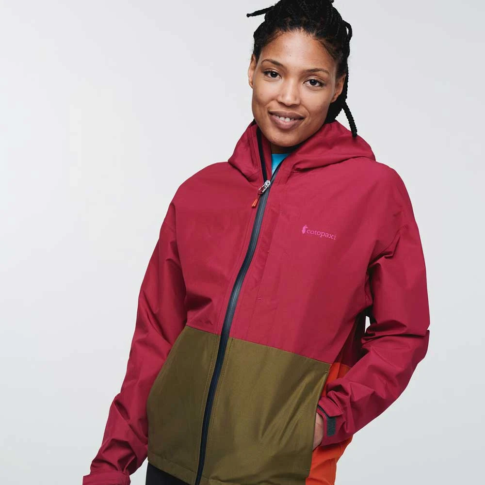 Cotopaxi Women's Cielo Rain Jacket - Raspberry 5 Cotopaxi Women's Cielo Rain Jacket - Raspberry - Image 5