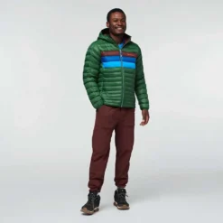 Cotopaxi Men's Fuego Down Hooded Jacket - Forest Stripes -Patagonia Shop 1200X1200jpeg F22MFuegoDownHoodedJacketForestStripes 7 1200x 10c0cef2 4dfc 4134 810e 2ee3b17fa7a2