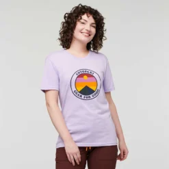 Cotopaxi Women's Sunny Side Organic T-Shirt - Thistle -Patagonia Shop 1200x1200 png F22 W Sunny Side Organic T Shirt Thistle 816